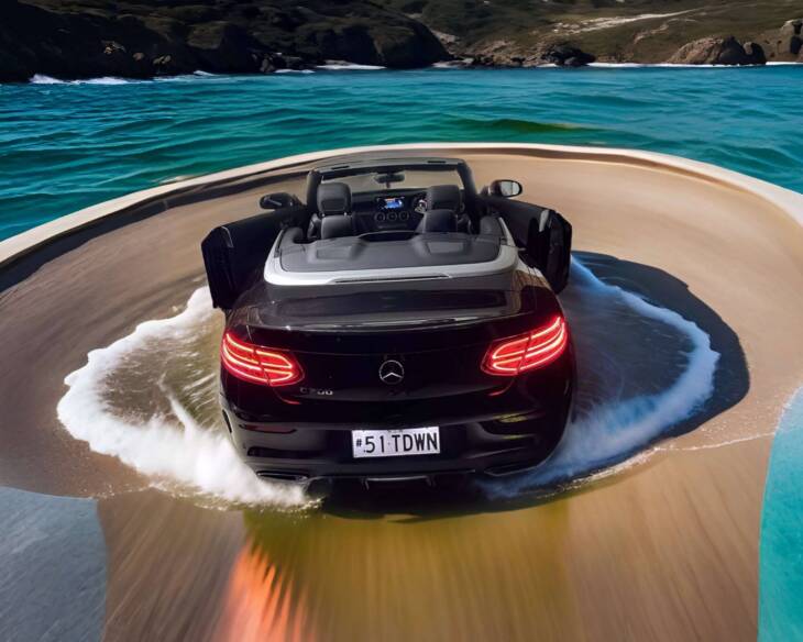 MERCEDES BENZ C200 CONVERTIBLE - Image 3